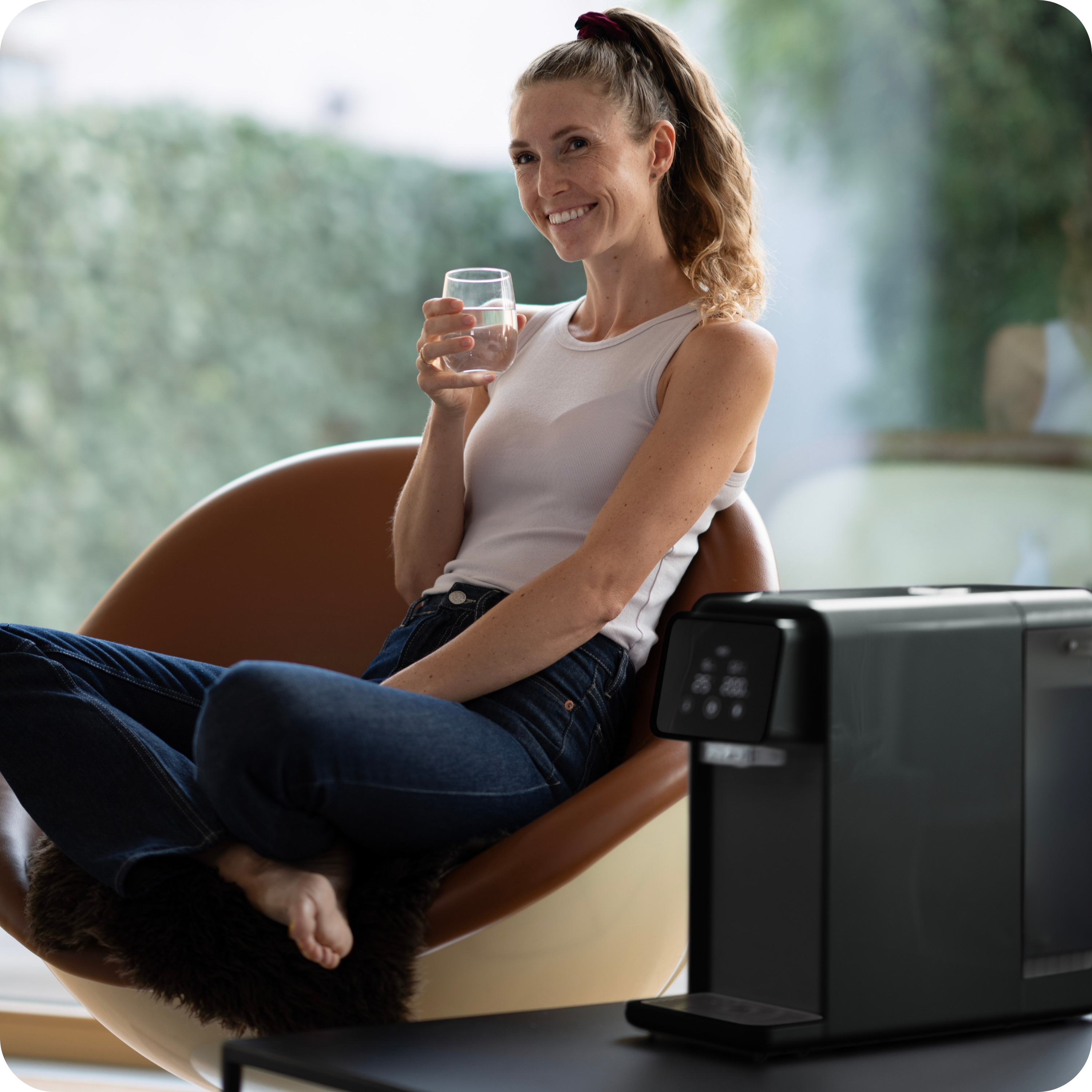 HO3 Home One  —  Nablatowa stacja filtracji wody z funkcją gorącej wody i UV