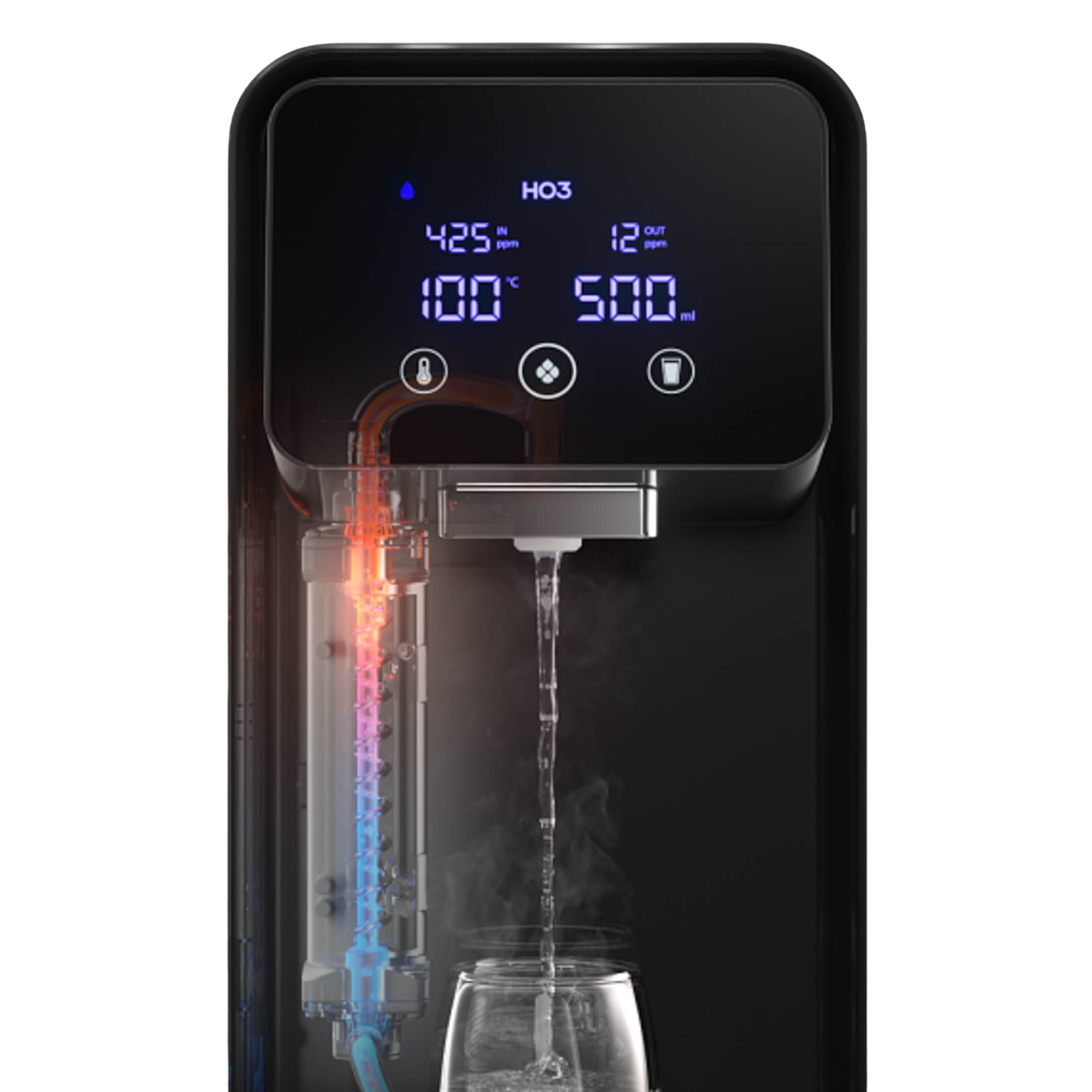 HO3 Home One  —  Nablatowa stacja filtracji wody z funkcją gorącej wody