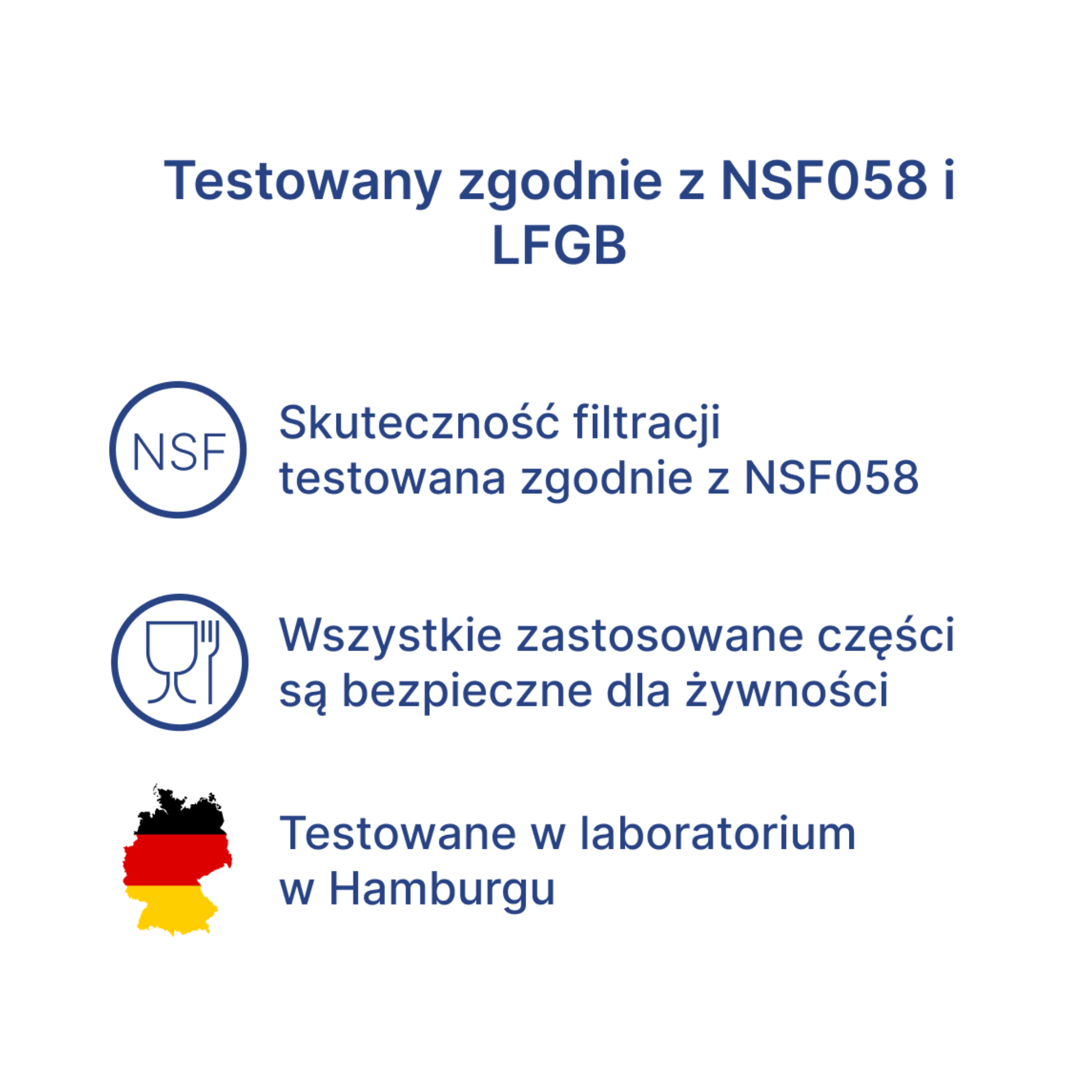 Zestaw RO & CF & MN łączy filtr wstępny CF, który usuwa piasek, rdzę i większe zanieczyszczenia, z filtrem mineralizującym MN z technologią TasteBoost. Dzięki temu system filtracji zapewnia nie tylko czystą, ale też smaczną wodę bogatą w magnez i wapń. Komplet został zaprojektowany tak, aby chronić pozostałe elementy systemu i wydłużyć ich żywotność. Rezultat – świeża, krystaliczna woda prosto z kranu.