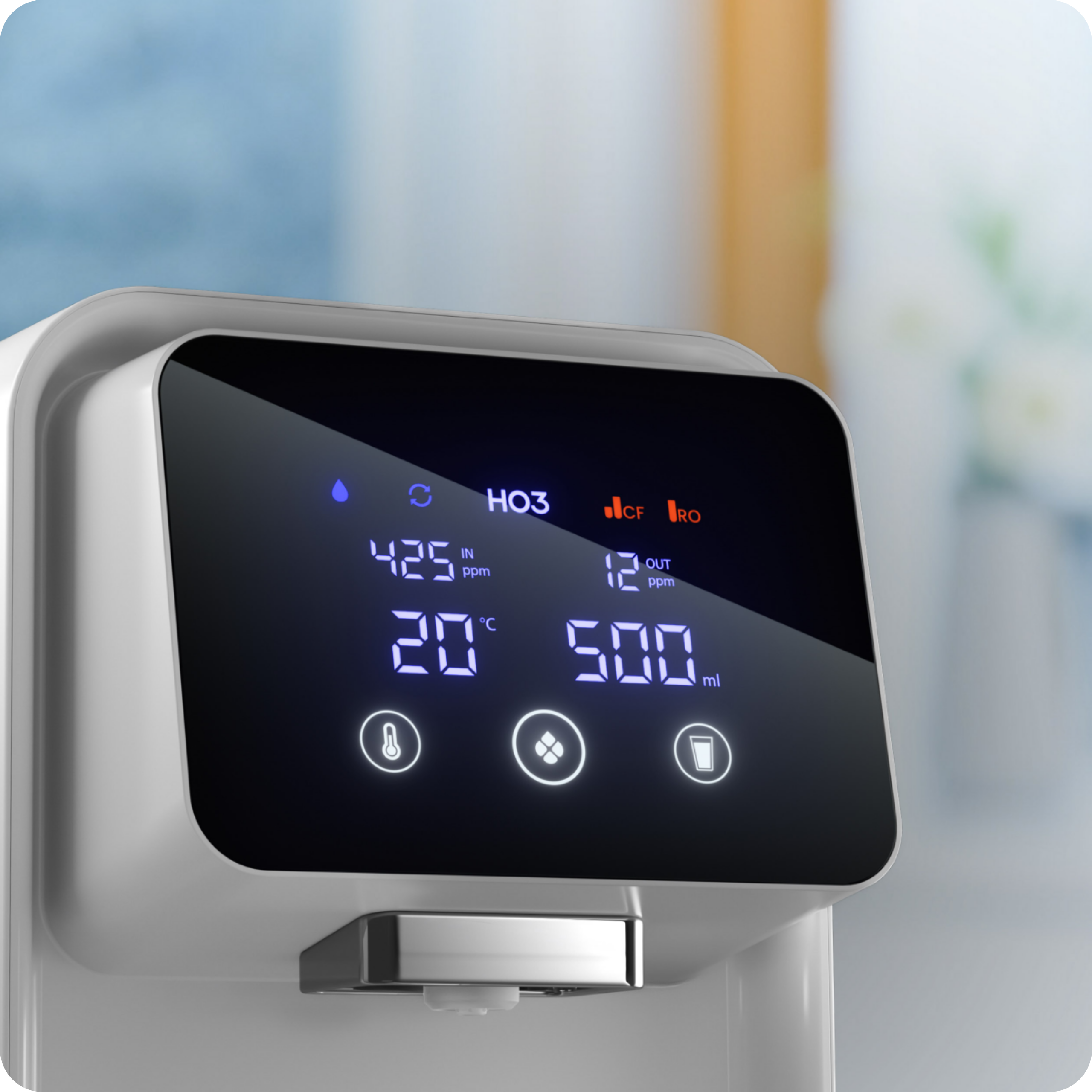 HO3 Home One  —  Nablatowa stacja filtracji wody z funkcją gorącej wody